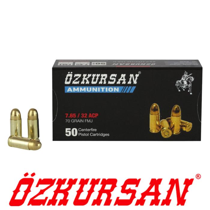 Özkursan Browning 7.65mm Tabanca Fişeği
