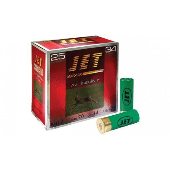 Jet 12 Cal. 34 Gr Av Fişeği
