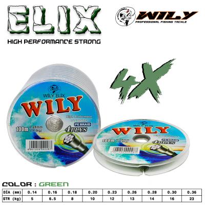 Wily Elix 4 Kat Yeşil 100 Mt Devamlı